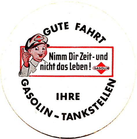 hannover h-ni gasolin 2a (rund215-gute fahrt-schwarzrot)